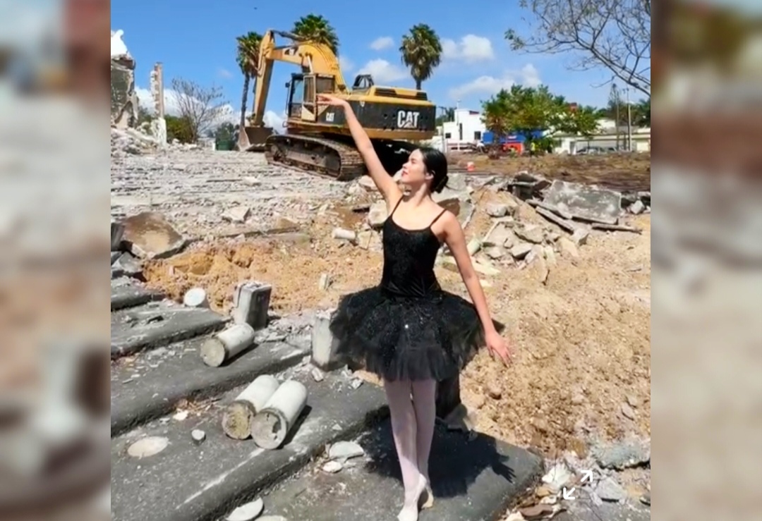Ciudadanía organizada protesta por demolición de la Ciudad de las Artes en Nayarit