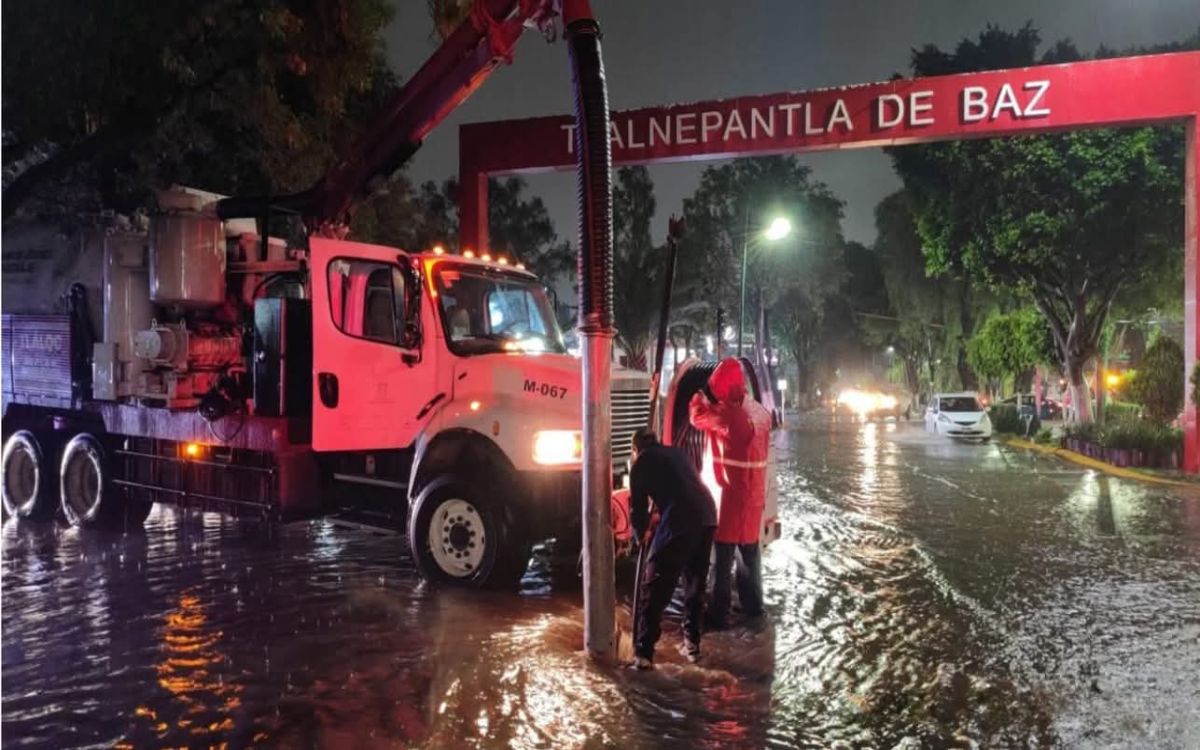 Mantienen alerta permanente por lluvias en Edomex