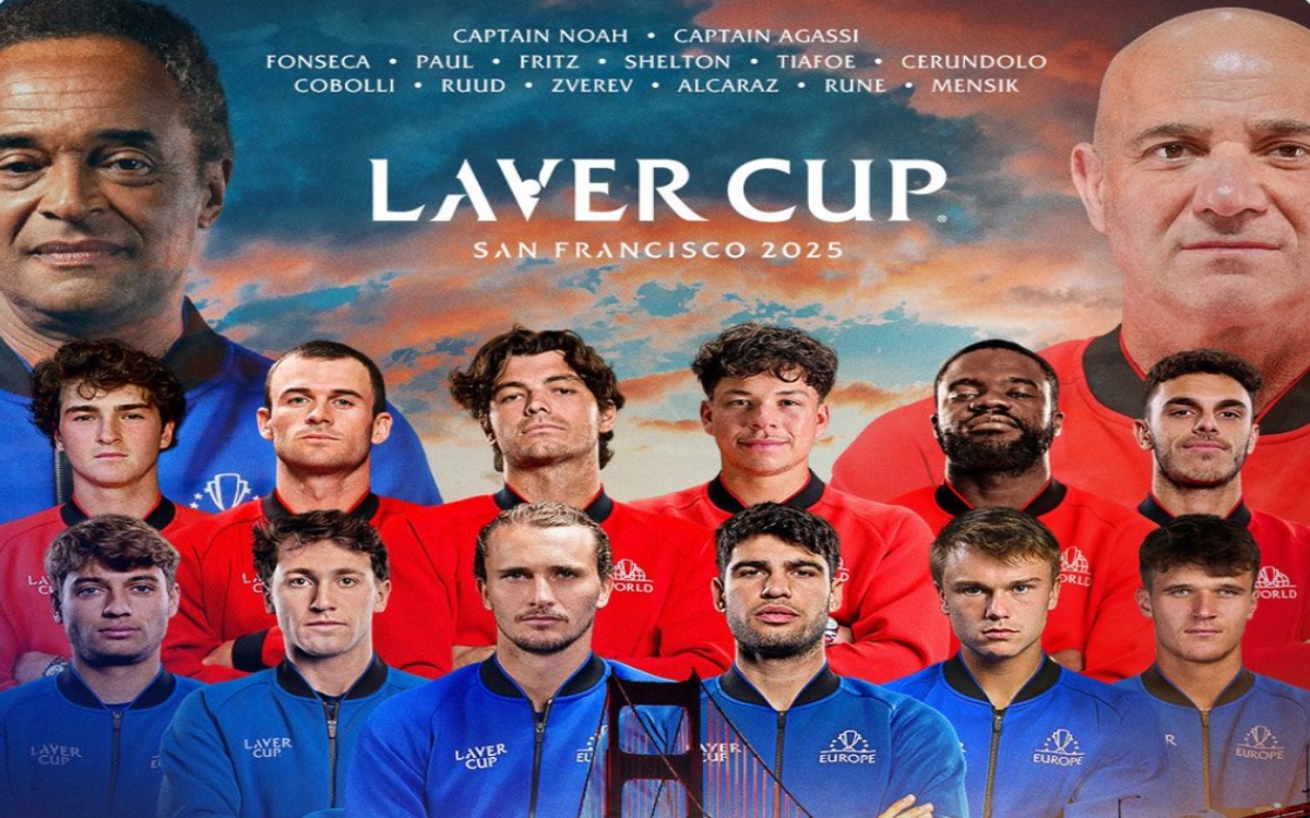 Definen los equipos para la Laver Cup 2025 | Video