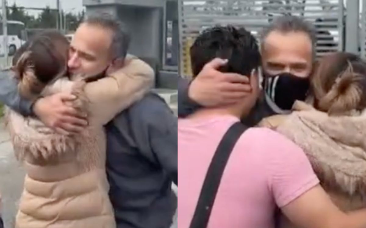 Vallarta abandona el Altiplano y abraza a su familia tras 19 años preso | Video