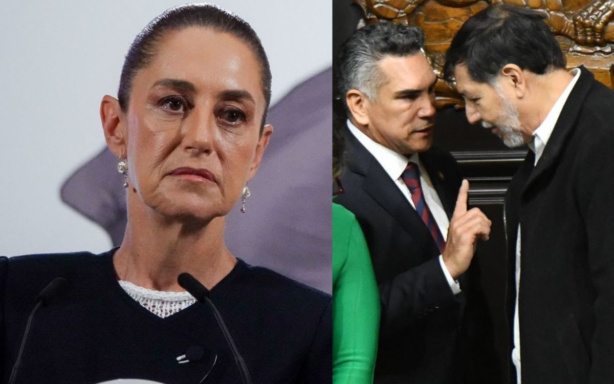 Sheinbaum llama ‘porro’ a ‘Alito’ Moreno tras encontronazo con Noroña | Video