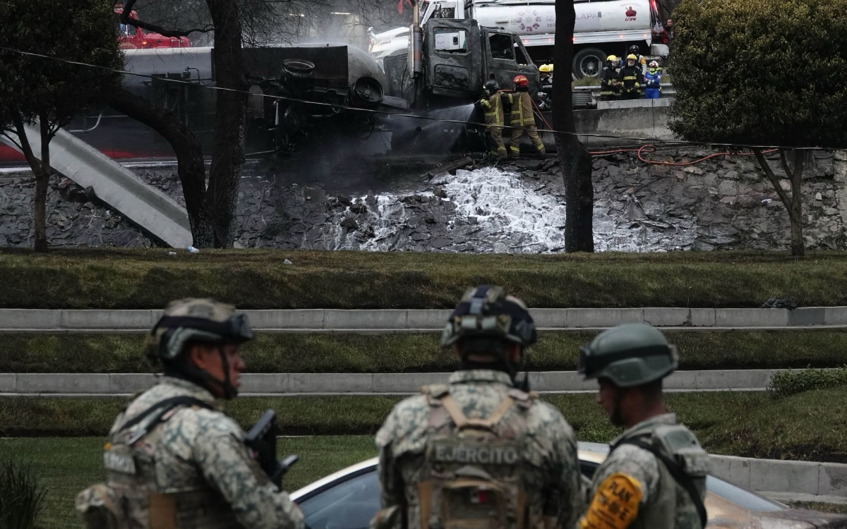 Exceso de velocidad, posible causa de la explosión de pipa en Iztapalapa