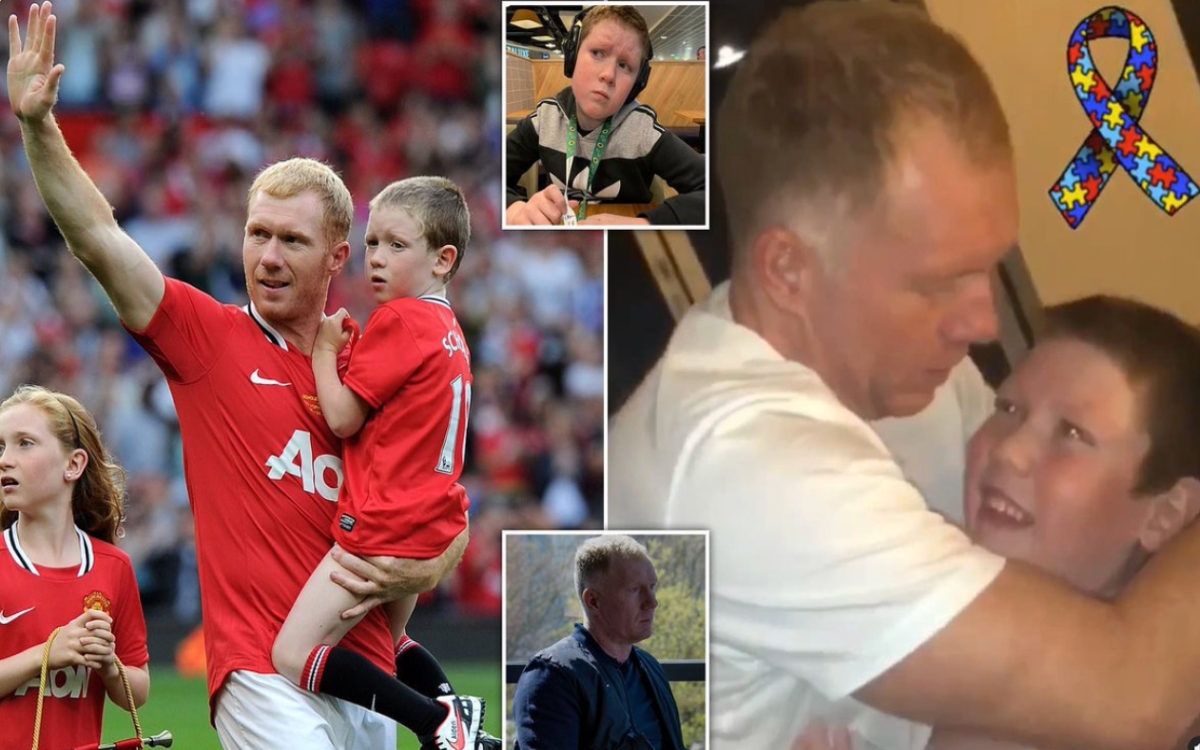 Paul Scholes, leyenda del ManU, prioriza el cuidado de su hijo con autismo | Video