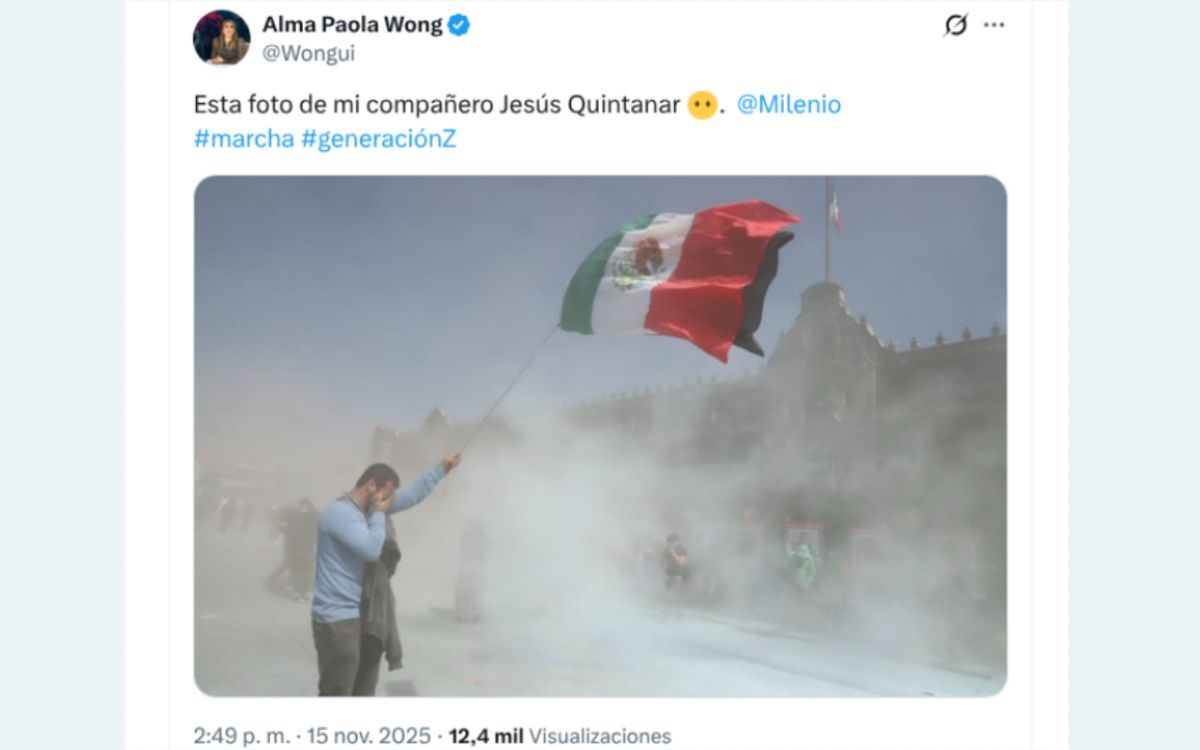 Los post y videos más destacados de la marcha de la Generación Z